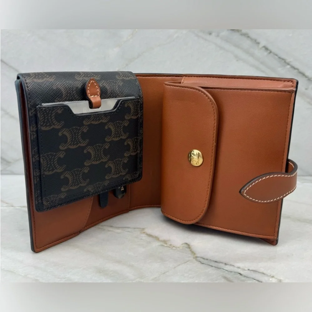 Celine Triomphe Logo Travel Kit - Picture 6 of 13